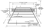 volley ball game court dimensions